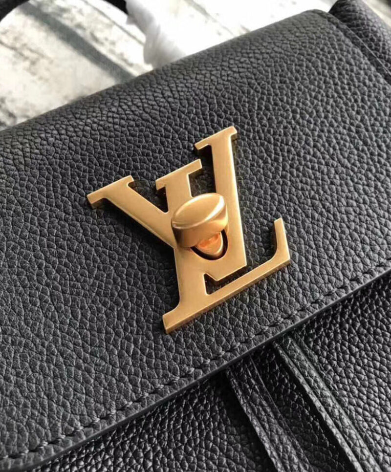 Louis Vuitton Lockme Backpack Mini 54573 Black